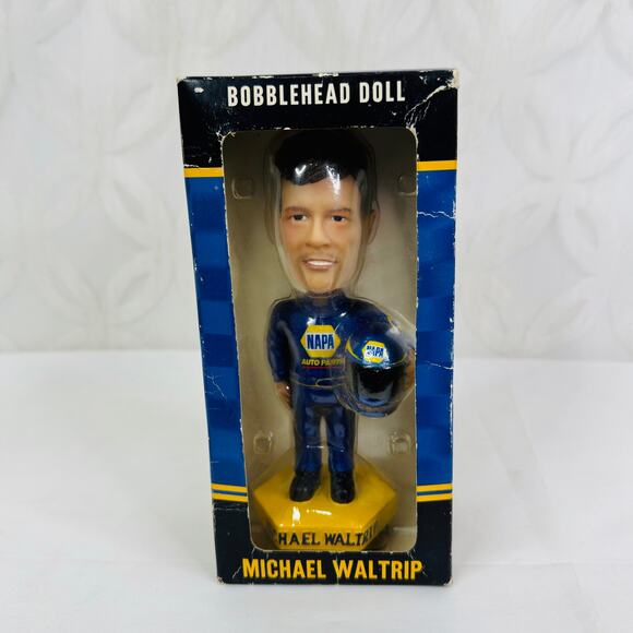 Michael Waltrip NAPA Auto Parts Bobblehead - Bobble Dobbles - 2003 - Picture 5 of 6